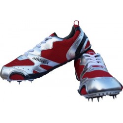 Vector X Athletix Running Spikes Shoes (Red)